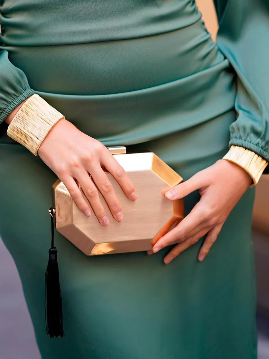 Bolso Clutch Octógono