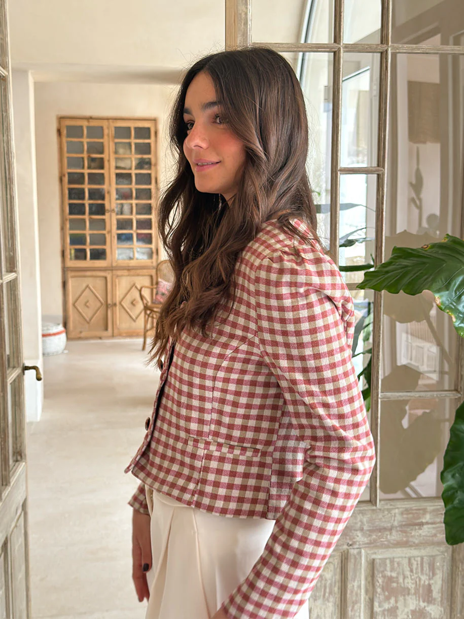 CHAQUETA TORERA VICHY - Image 6