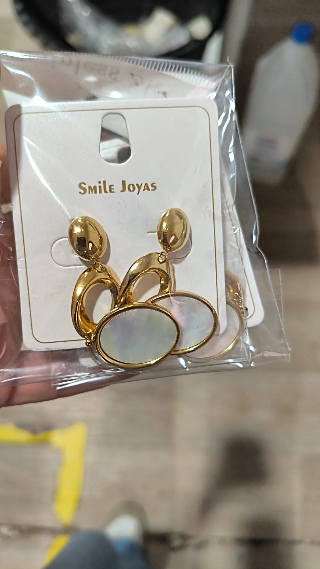 PENDIENTES DORADO NEW