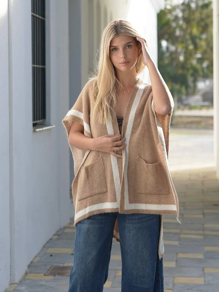 PONCHO RAYA CONTRASTE - Image 4