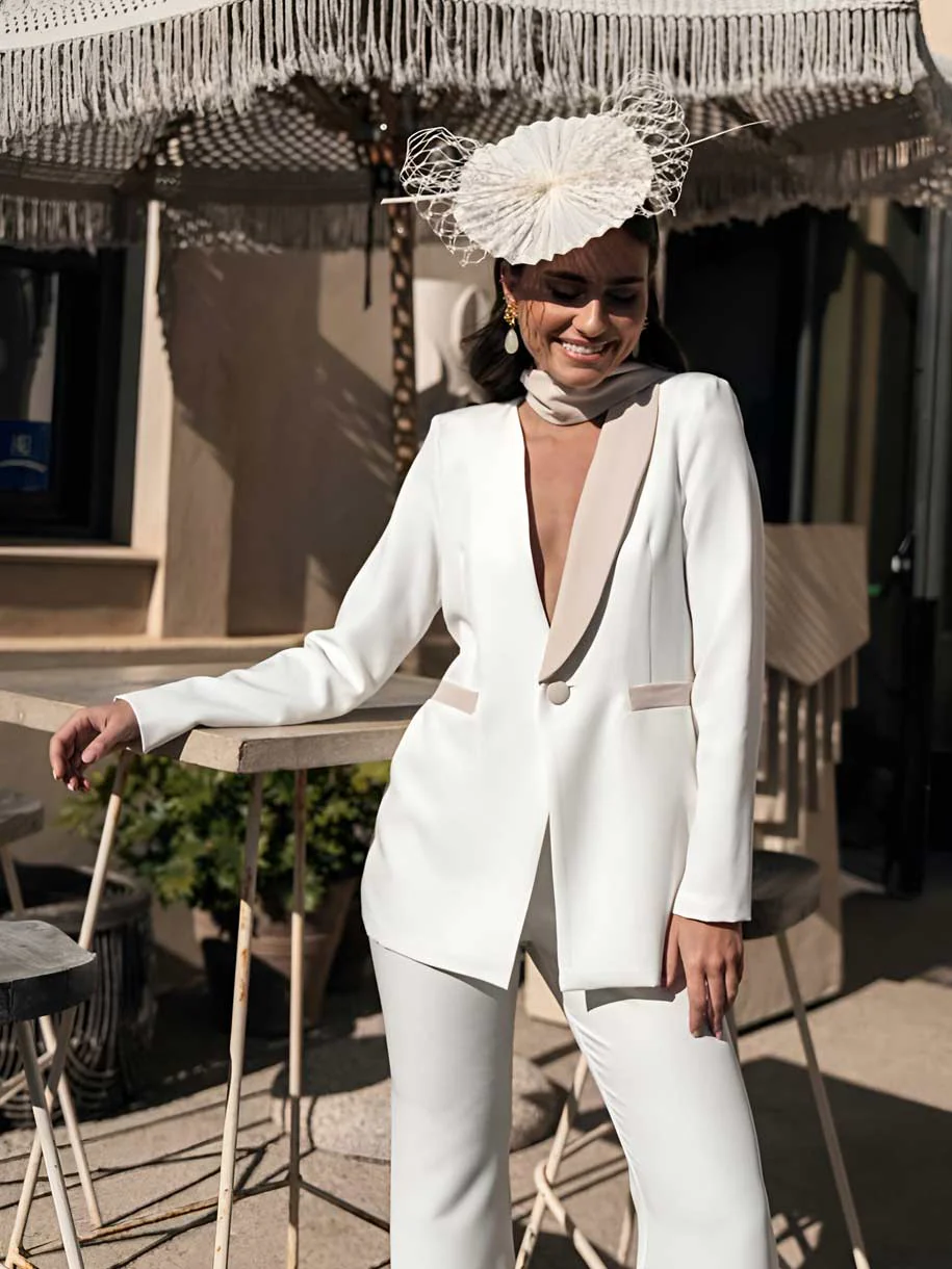 TRAJE CHAQUETA BLANCO LA PIPIOLA - Image 3