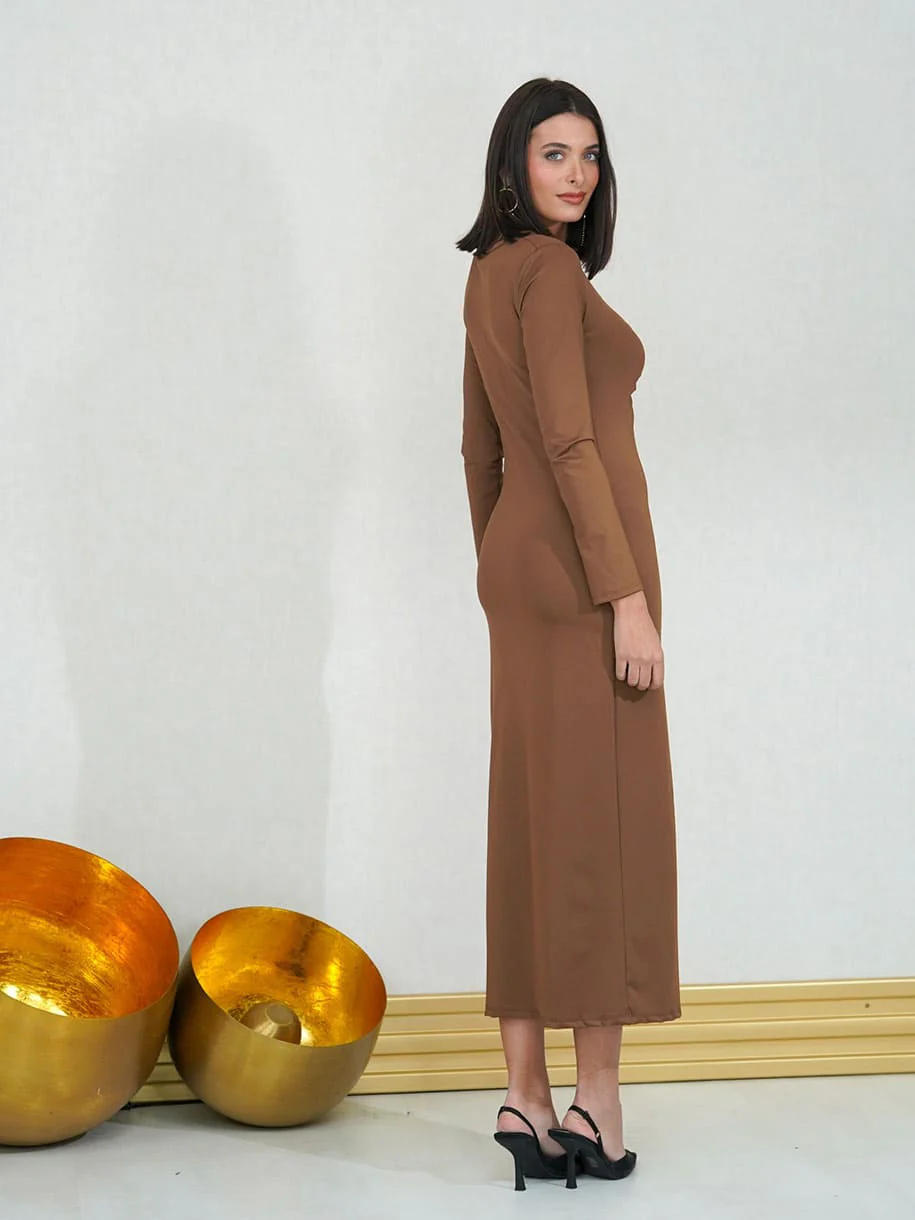 VESTIDO CLÁSICO FRUNCE - Image 2