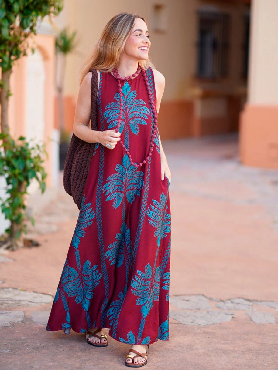 VESTIDO ESTAMPADO PALMERAL - Image 10