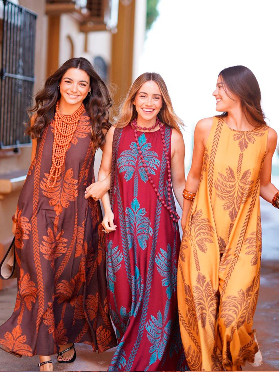 VESTIDO ESTAMPADO PALMERAL - Image 4
