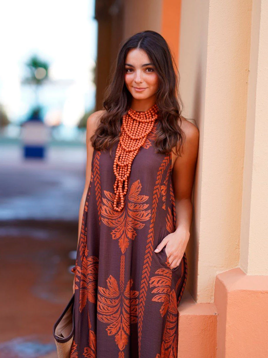 VESTIDO ESTAMPADO PALMERAL - Image 6