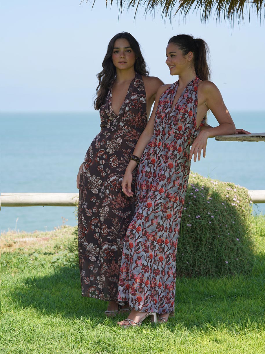 VESTIDO FLORES CHOCOLAT - Image 2