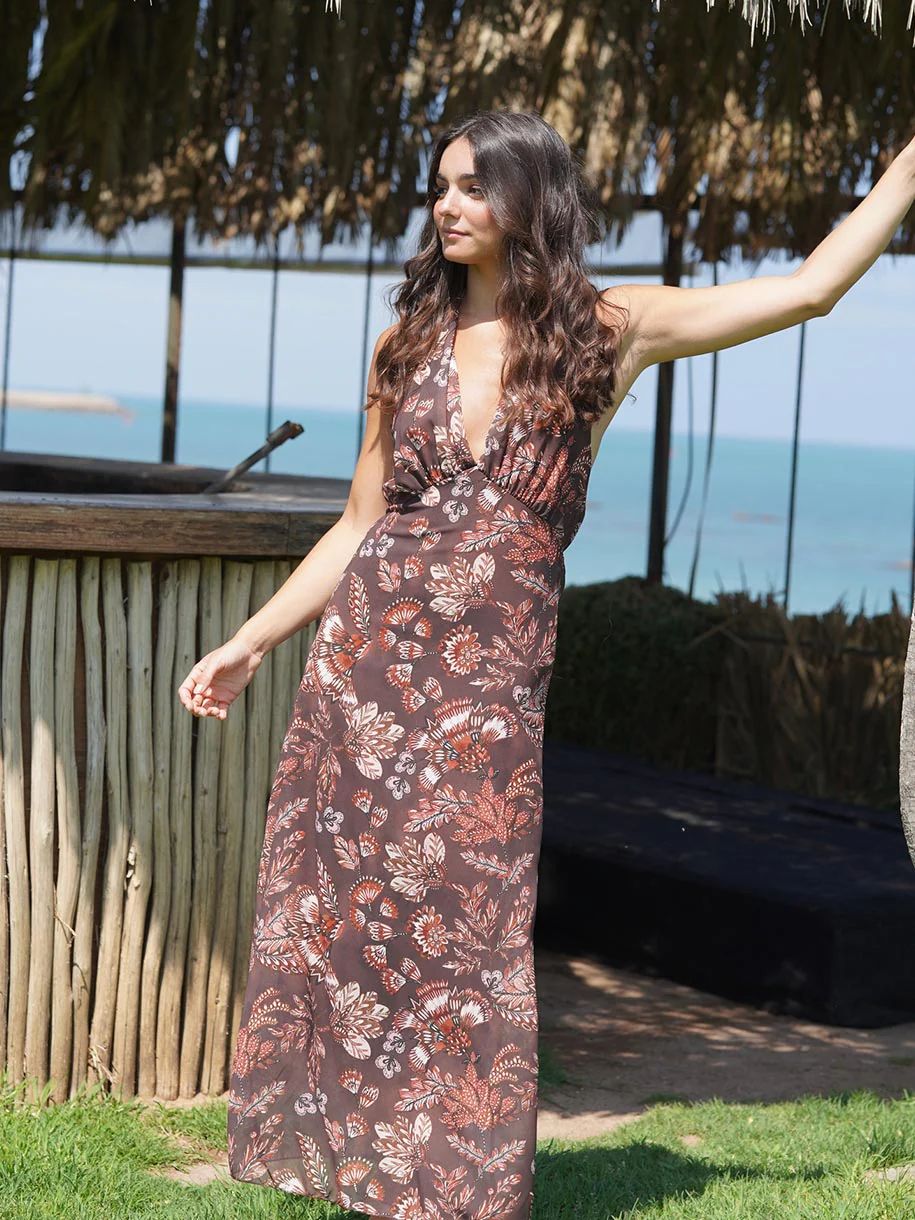 VESTIDO FLORES CHOCOLAT - Image 6