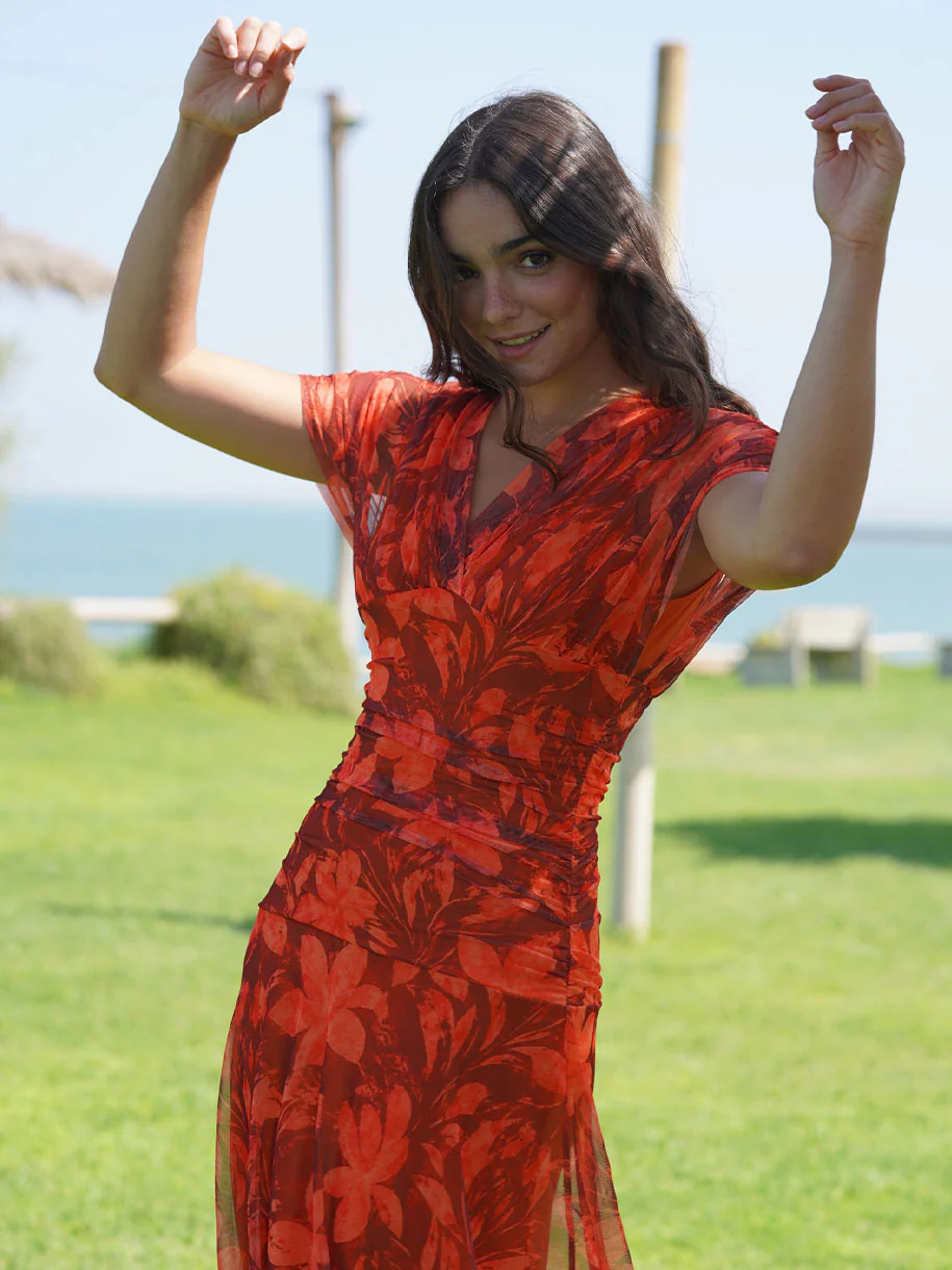 VESTIDO FLORES FIESTA - Image 4
