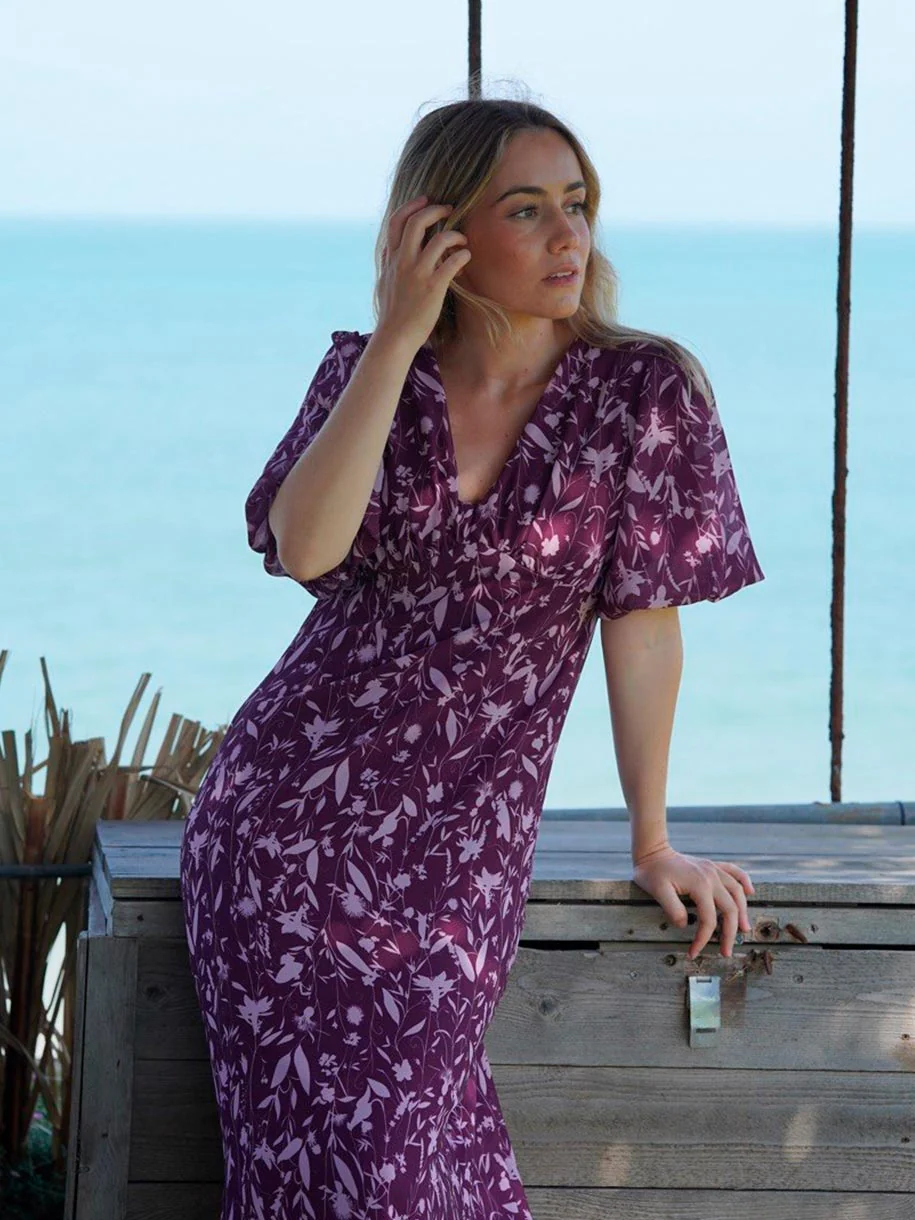 VESTIDO FLORES MALVA - Image 4