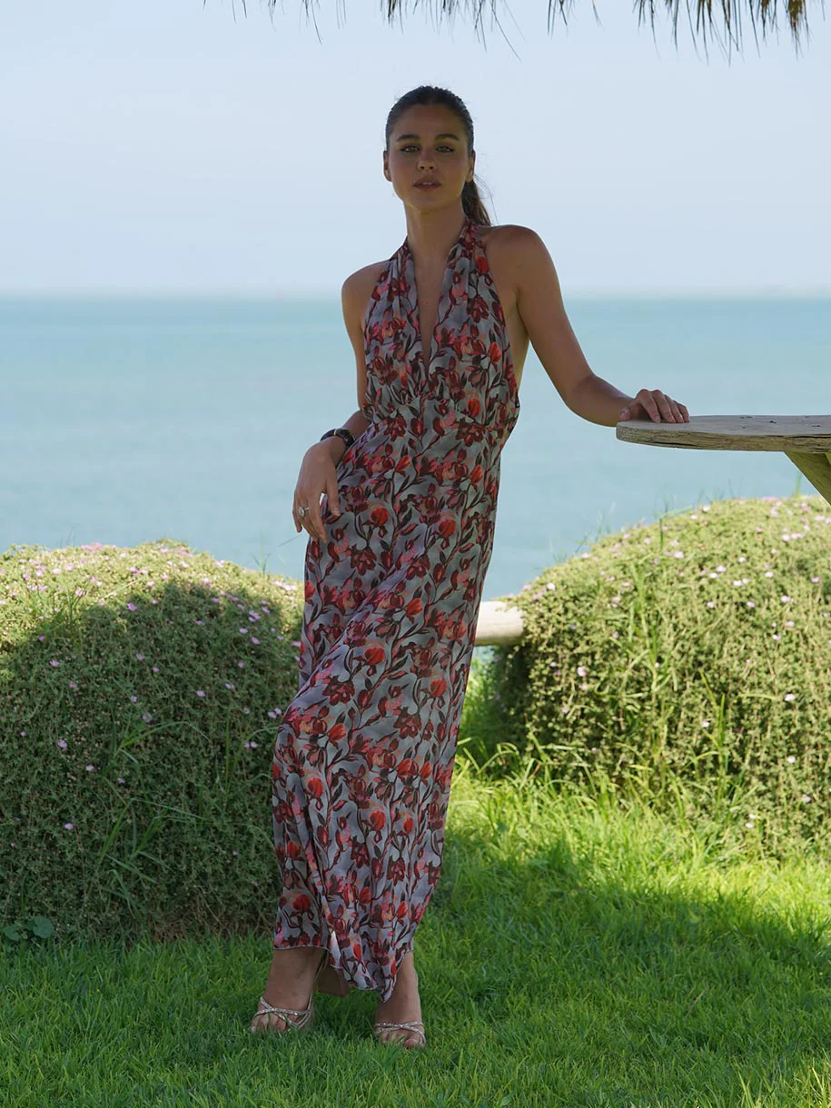 VESTIDO FLORES MAR