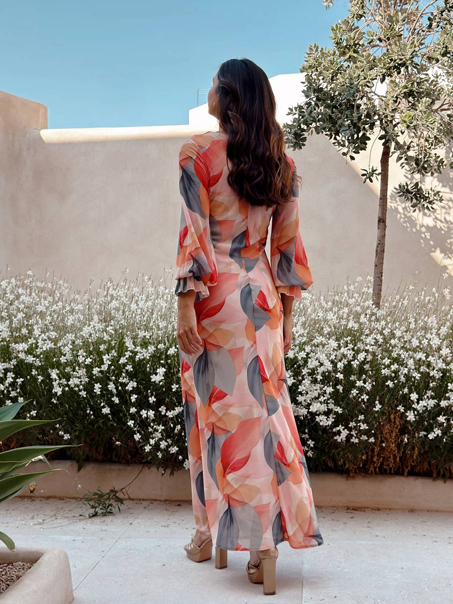 VESTIDO FLORES PASTEL - Image 3